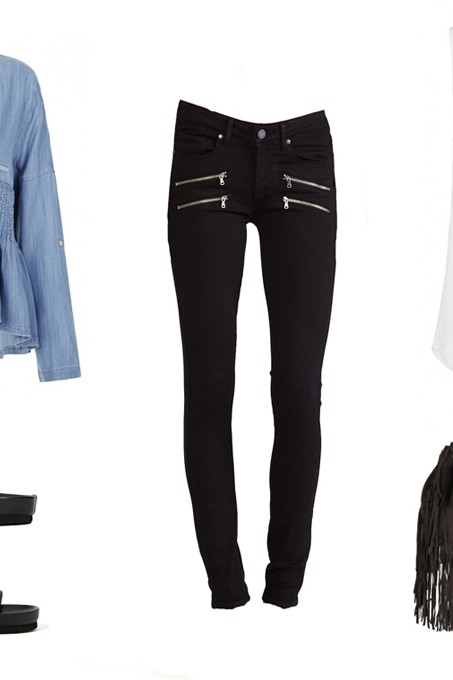 sass & bide, paige denim,tassles, pool slides, slides, melbourne fashion, style blogger, melbourne style